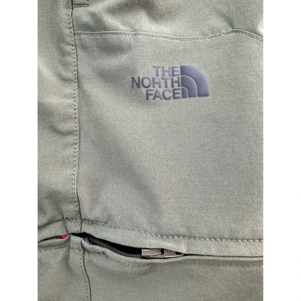 The North Face Mens‎ Convertible Zip Off Pants Green Size 40 Outdoor Hiking